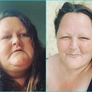 Ve 48 letech žena zhubla 100 kg