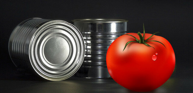 Konzervované rajčata - konzervovaná rajčata