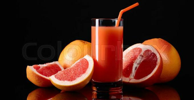 Grapefruitový džus - grapefruitový džus
