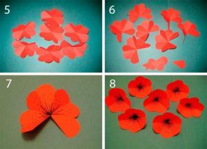 Dárek pro maminku: 3D karta s objemovými květin na Den matek