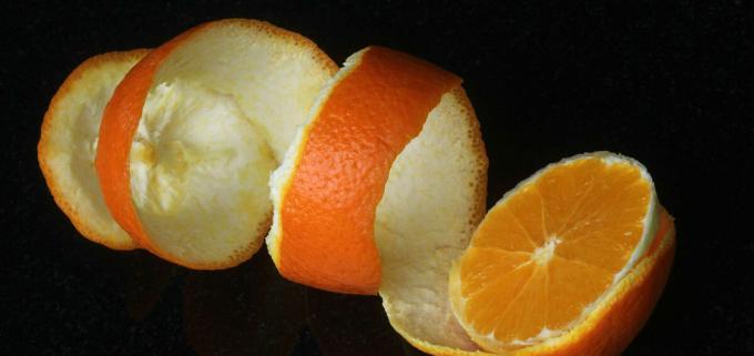 Pomerančová kůra - pomerančová kůra