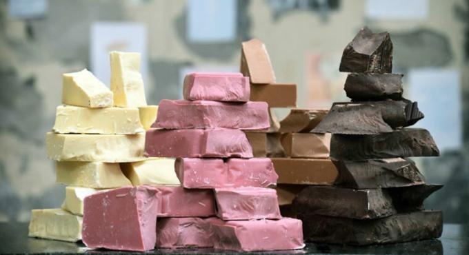 Různé druhy čokolády - různé druhy čokolády